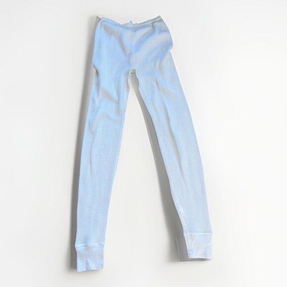 Vintage Lady Arctex Waffle Knit Thermal Pants Medium Cozy Cabincore Loungewear - Picture 11 of 13